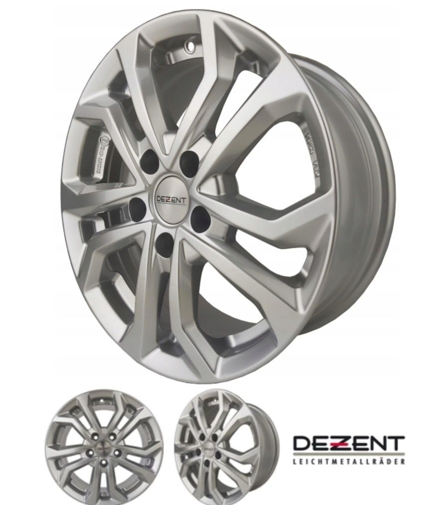 NOWE Alufelgi 17" 5x114.3 DEZENT Kia Hyundai Mazda Honda F-VAT 23%