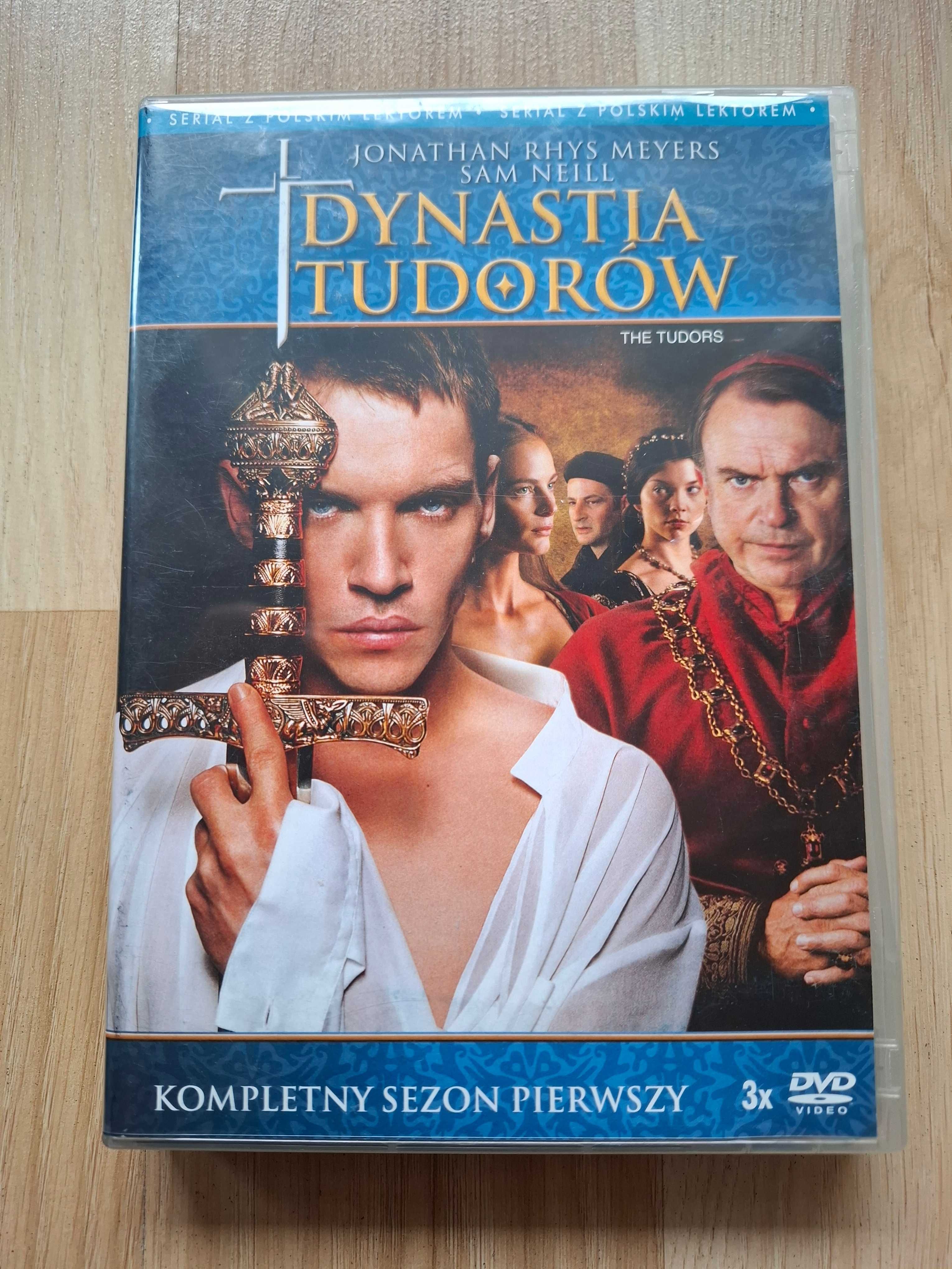 Dynastia Tudorów sezon 1 kompletny sezon pierwszy 3xDVD