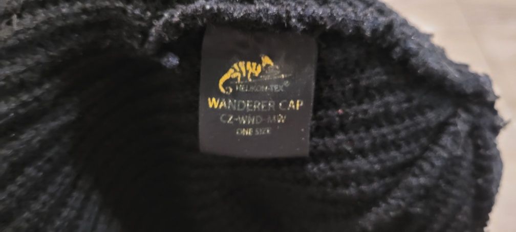 Czapka Helikon Merino Wanderer - Black