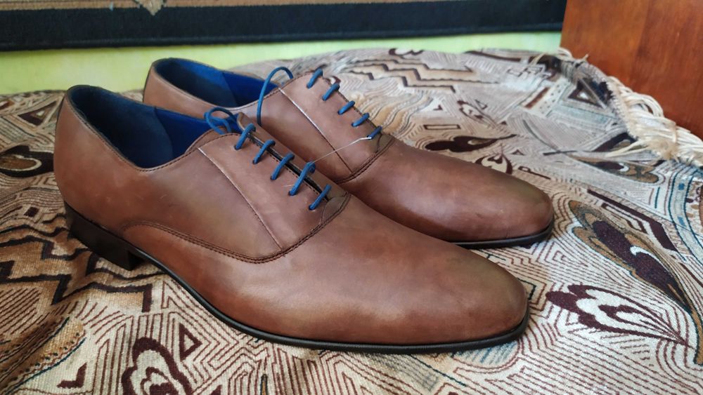 Туфлі чоловічі шкіряні нові Azzaro