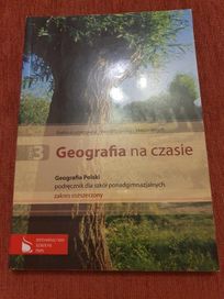 Geografia na czasie - cz.3 -NOWA- podręcznik - zakres rozszerzony -PWN