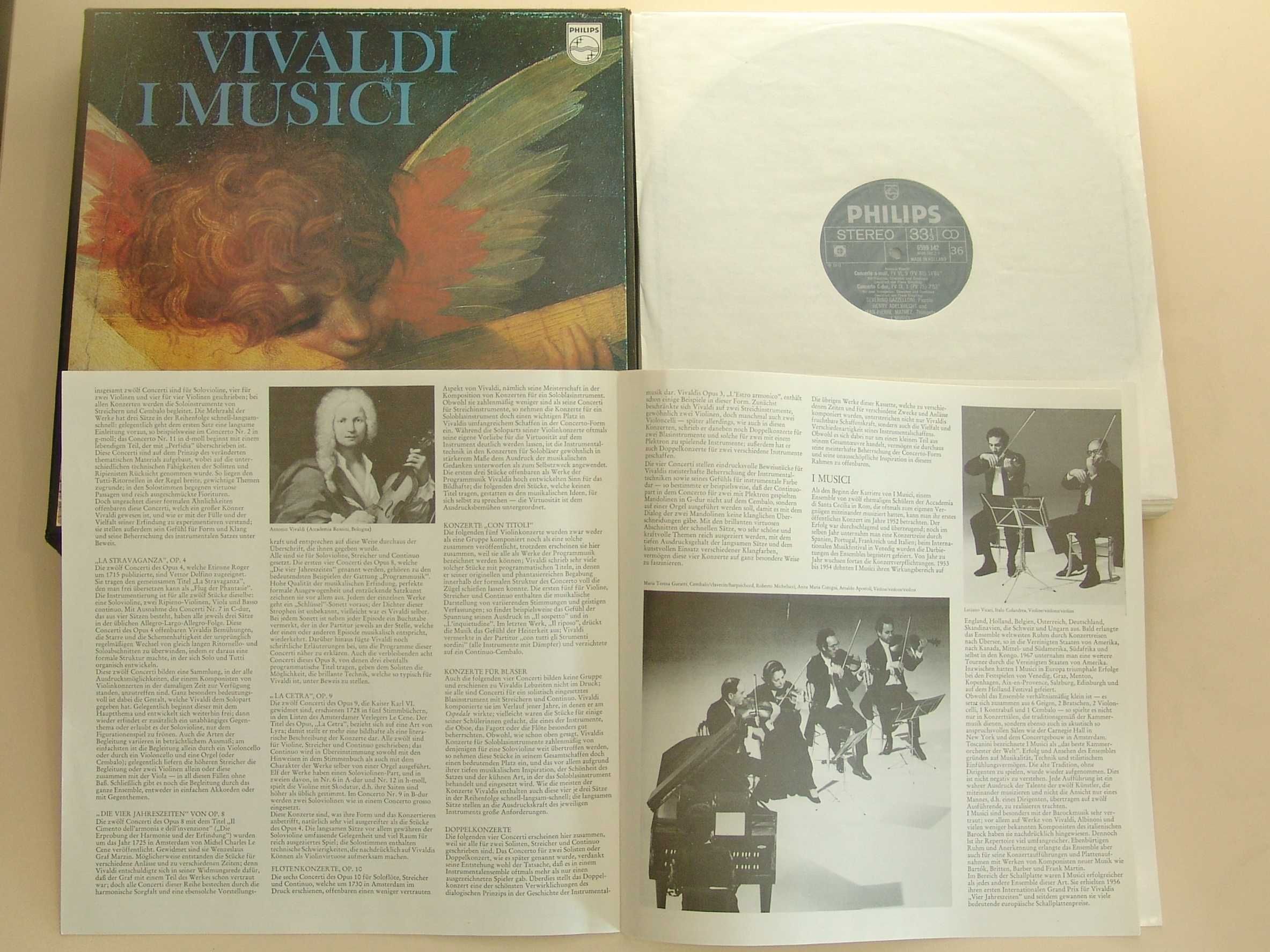 18 пластинок "Vivaldi" I Musici 1974 г. 150 грн. - 1 шт.  Philips