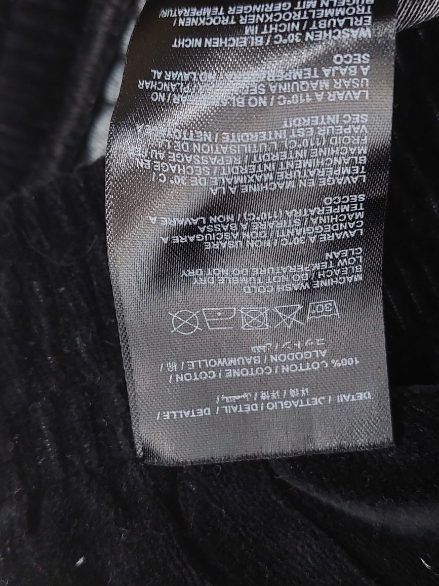 Bluza z napisem Palm Angels welurowa atrakcyjna roz  około 40 /42