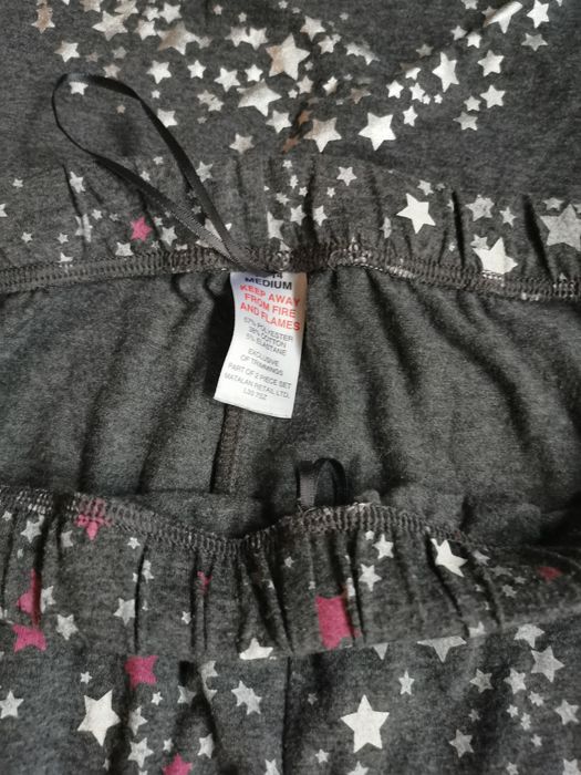 Piżama damska dziewczęca z metki 12-14 M/L bawełna