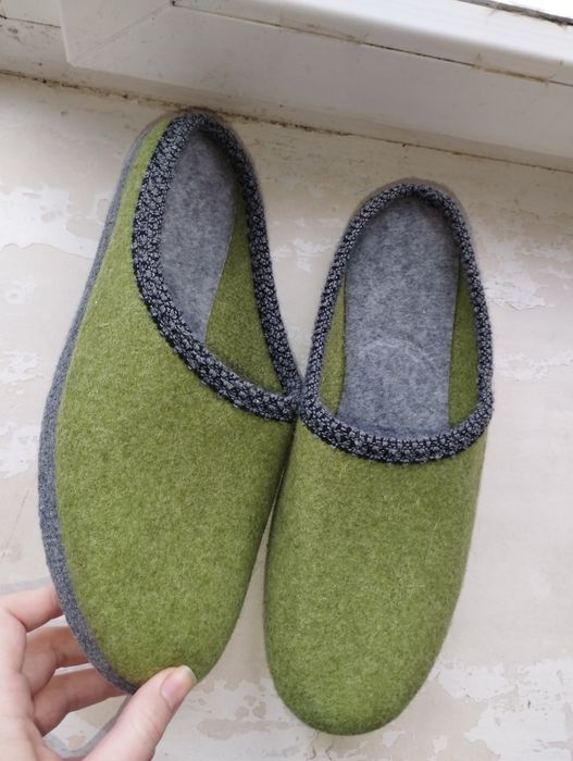 Домашние тапки войлочные тапочки капці