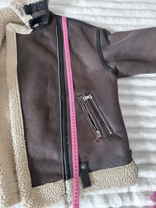 Дубленка та жилетка ZARA