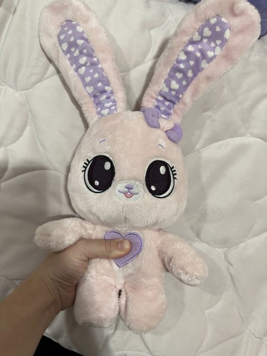 М’яка іграшка Peekapets кролик рожевий