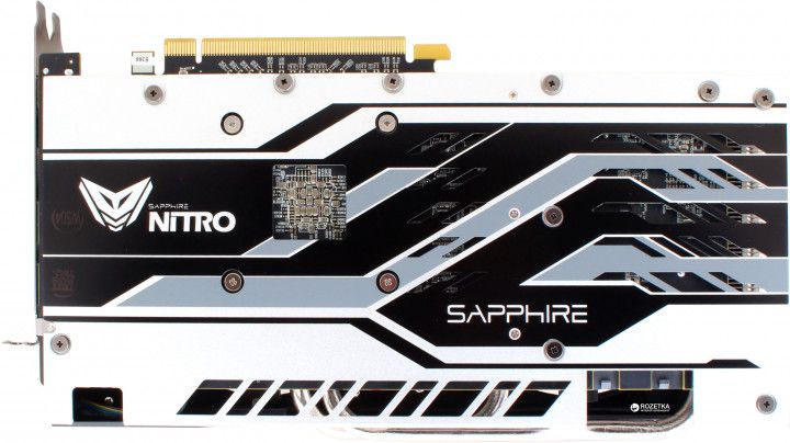 Супертихая игровая видеокарта Sapphire RADEON RX 570 NITRO+, 4GB