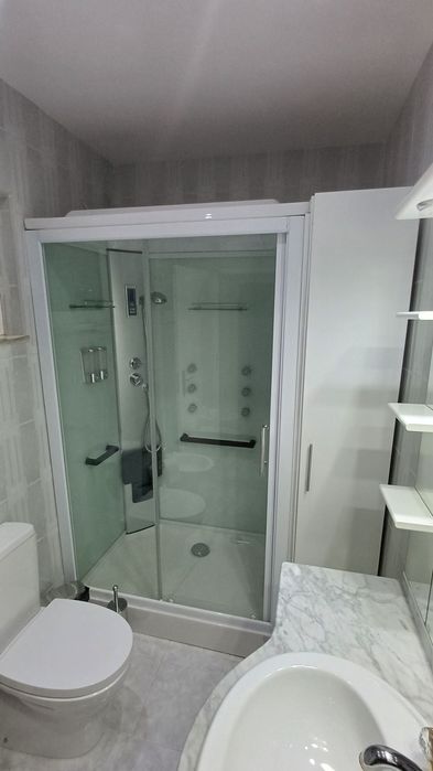 Cabine de duche com hidromassagem