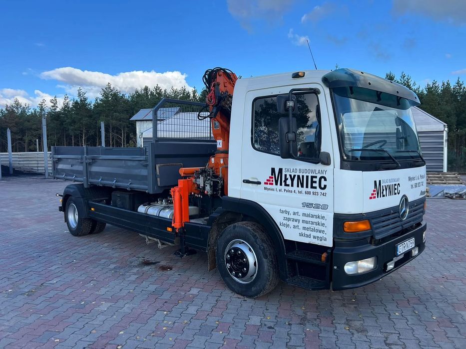 Mercedes-Benz Atego  1528 12T DMC HDS+Wywrot