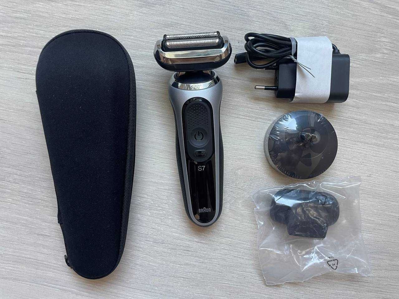 Braun Shaver 71-S4200cs Operating Wet & Dry Silver Black 1171
