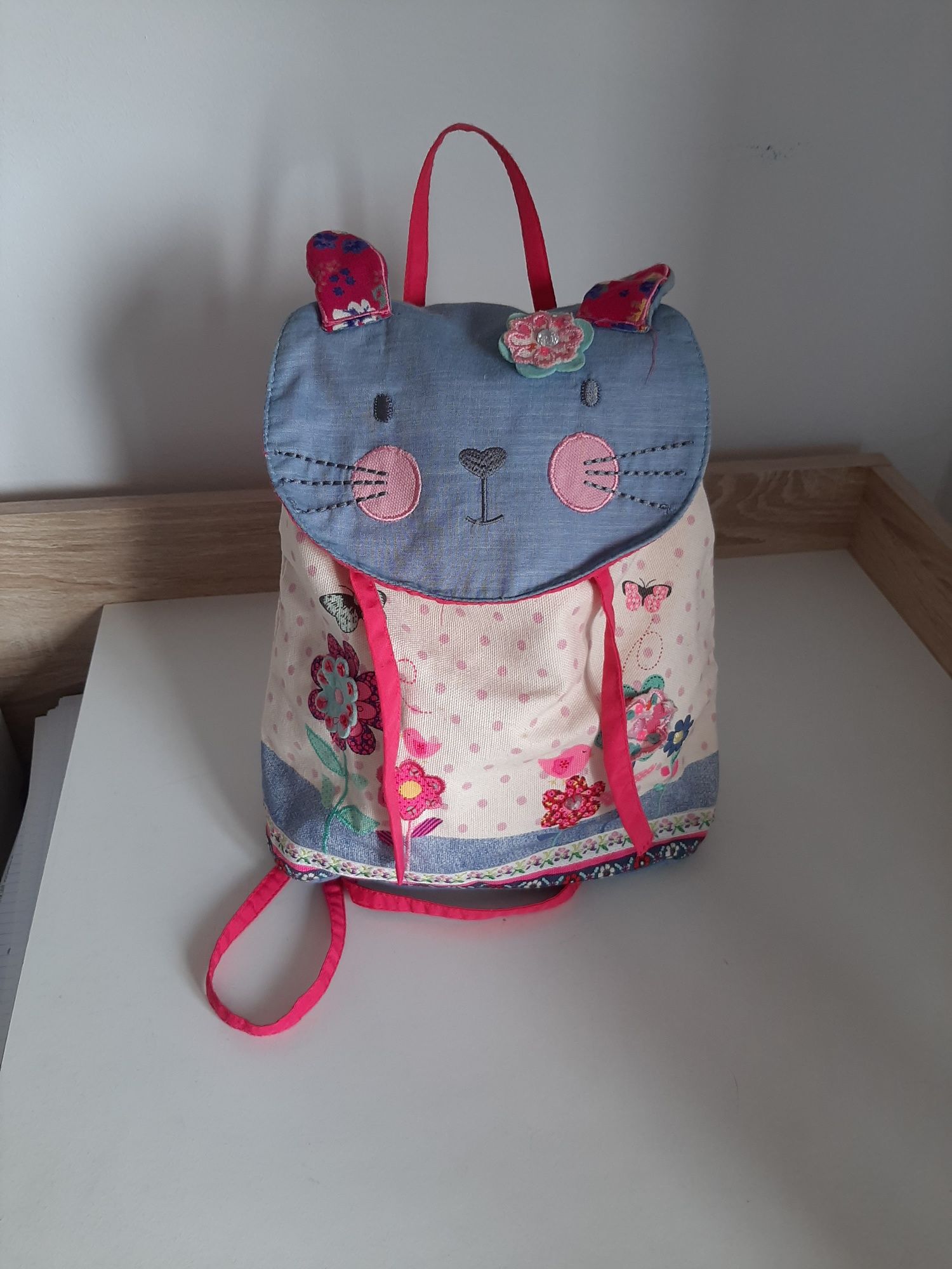 Mochila de Pano - Gatinho