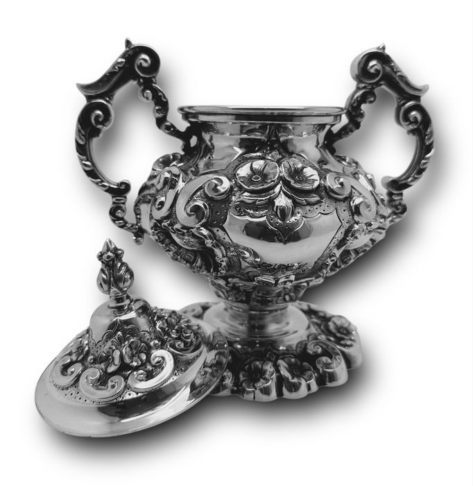 Serviço de Chá & Café em prata