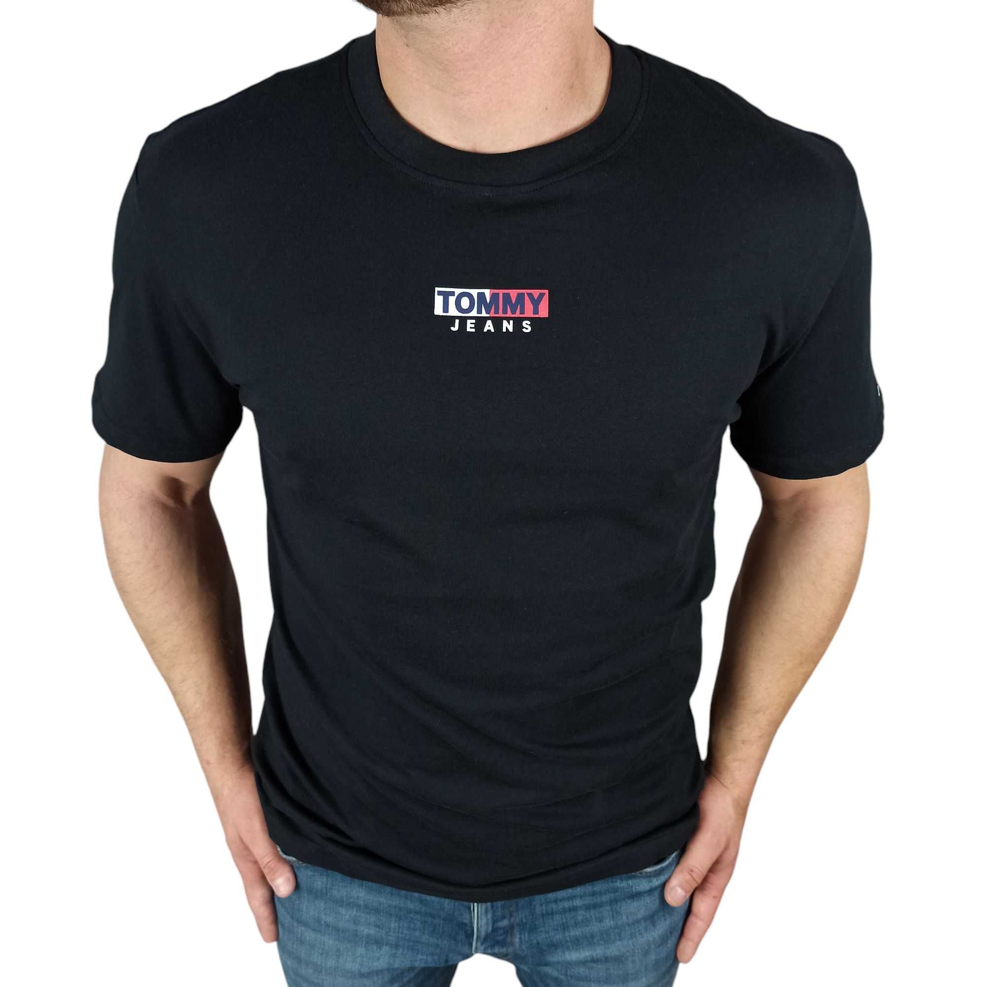 Bawełniane t-shirty męskie Tommy Jeans S M L XL XXL Outlet online