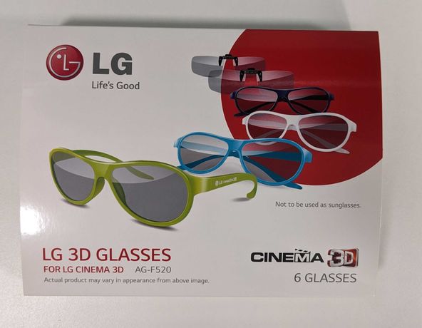 LG 3D glasses (6 шт)