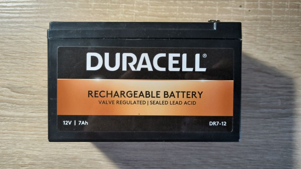 Акумулятор Duracell 12V/7Ah