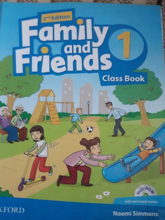 Підручник англійська мова Family and Friends1 students book зошит+диск