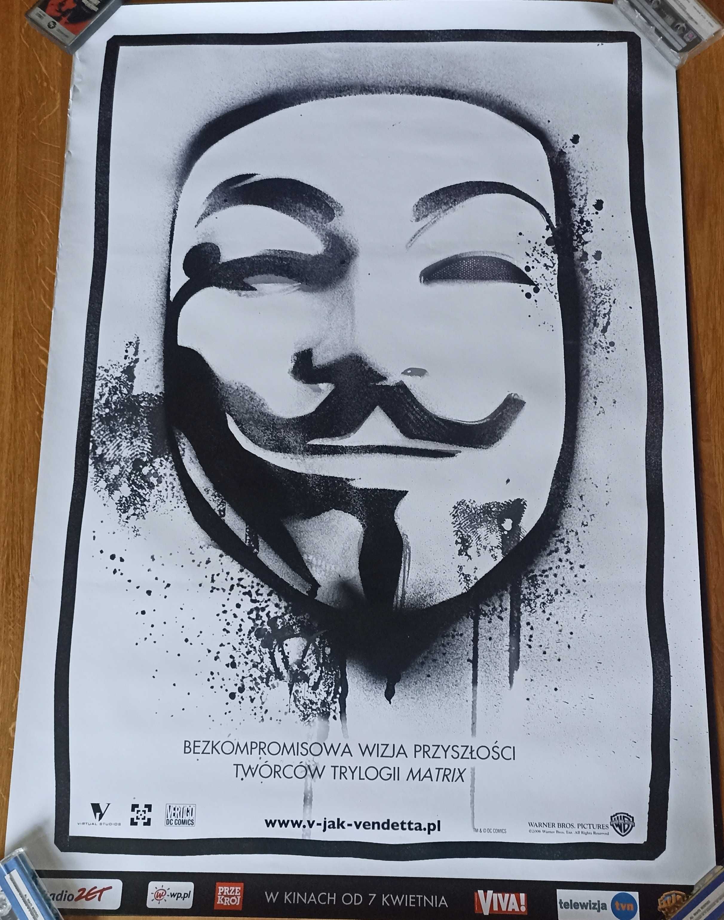 3x Plakaty kinowe Zestaw 6: V jak Vendetta, Star Wars