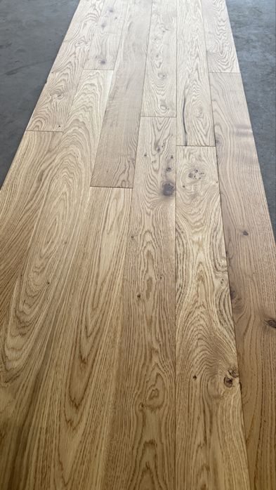 Deska dębowa, lakier ultra mat