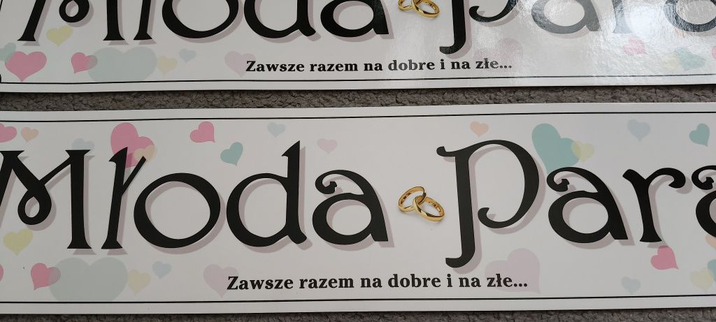 Rejestracja ślubna Młoda Para