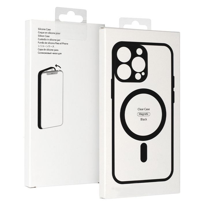 Acrylic Color Magsafe Case do Samsung Galaxy S25 Edge czarny