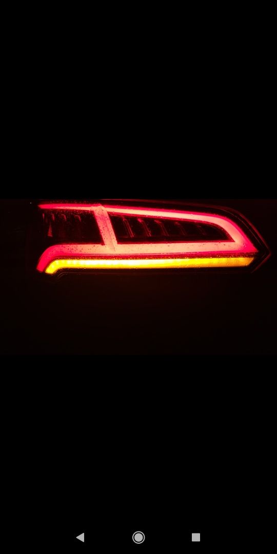 Переделка задних фонарей Audi USA -> EU