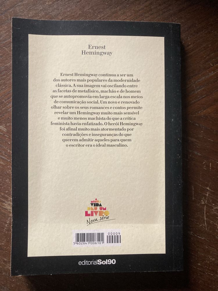 Livro Ernest Hemingway
