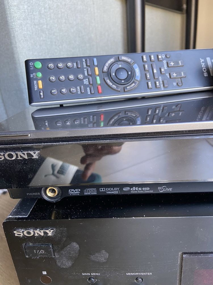 Zestaw kino domowe sony bdp s760 i str db790