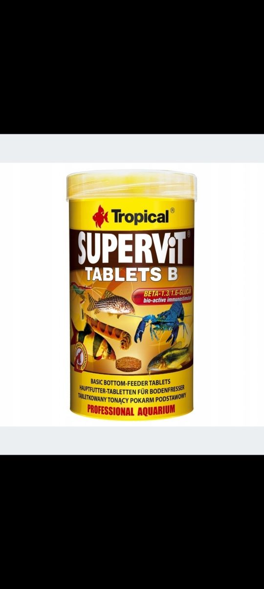 Pokarm w tabletkach dla ryb Tropical