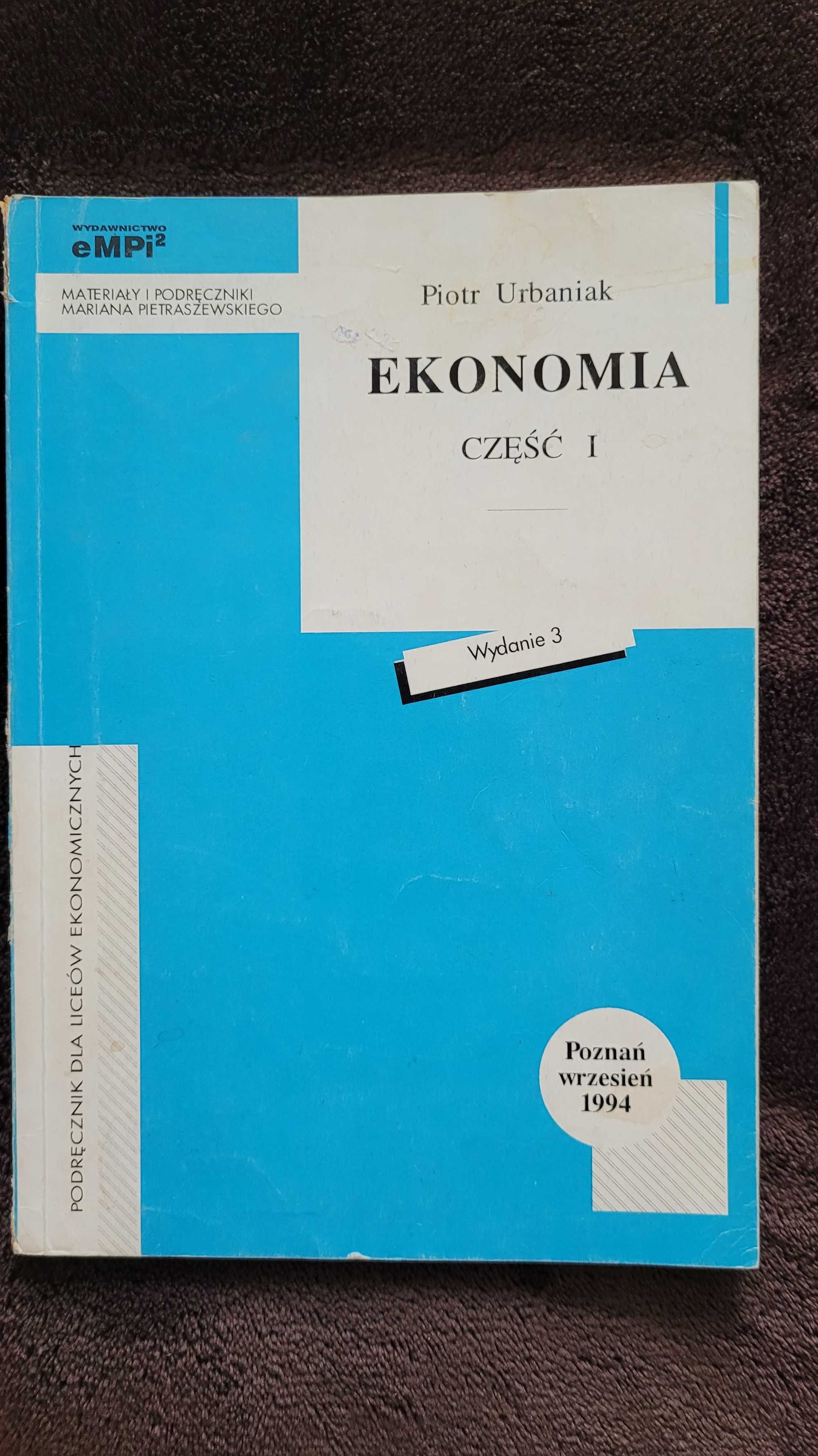 "Ekonomia. Część 1", Piotr Urbaniak