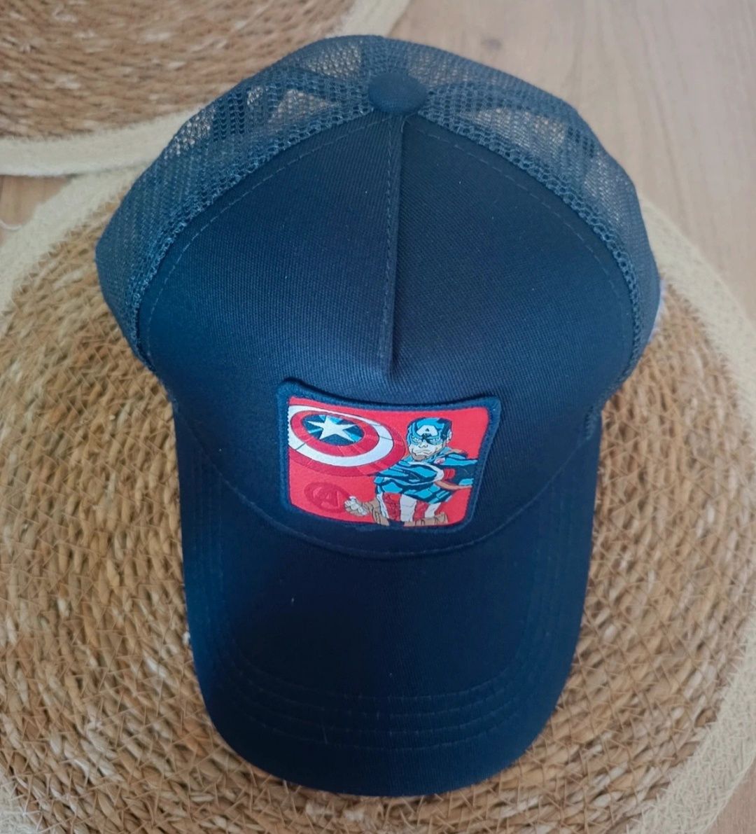 Czapka z daszkiem baseballówka Disney Avengers Kapitan America