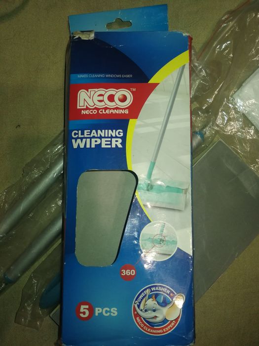 Швабра с алюминиевой рукояткой