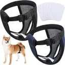 Pielucha wielorazowa dla psów 3szt L 43-53 cm