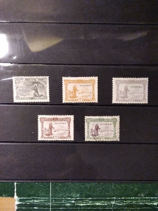 1895 Série Incompleta 7° Centenário Do Nascimento S° António Açores