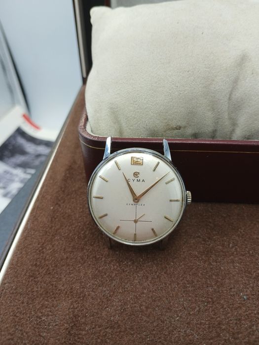 Zegarek cyma  cymaflex swiss mechaniczny unikat