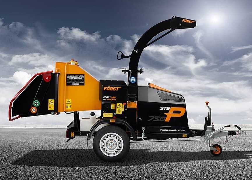 ROZDRABNIACZ DO GAŁĘZI, frezarka do usuwania pni, korzeni, itp WYNAJEM