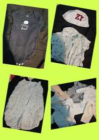 Lotes inverno quente 20 peças roupas bebés 0-3/3-6 saco dormir. Lotes