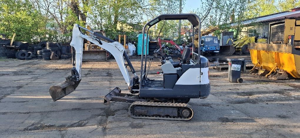 Minikoparka bobcat e14 11rok 3lyzki szybkozlacze transport