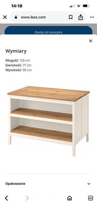 Wyspa Kuchenna Ikea