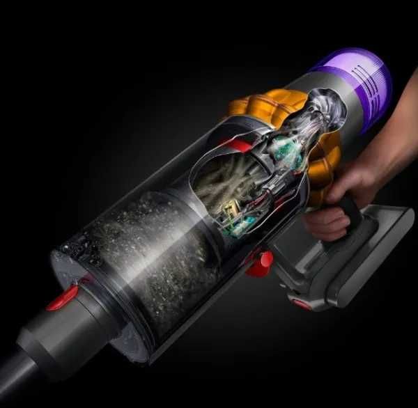 Пилосос Dyson V15 Detect Absolute 2023 Yellow/Nickel (446986-01)