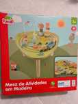 Mesa de Atividades em Madeira da Playland