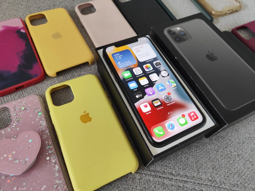 iPhone 11 Pro Max, 11 256GB, 64. Troca/retoma. Fatura, Caixa, Capas