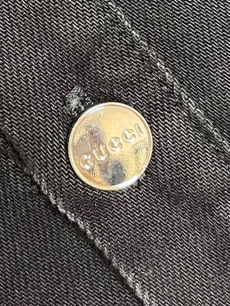 Джинсовая куртка рубашка Gucci original оригинал сорочка чоловіча