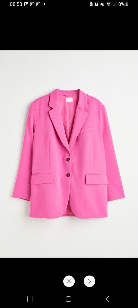 Nowa! Żakiet marynarka H&M Hit! Piękna!