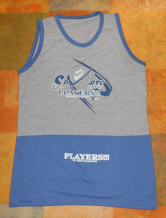 NIKE USA M podkoszulek bezrękawnik RETRO VINTAGE mega unikat bawełna