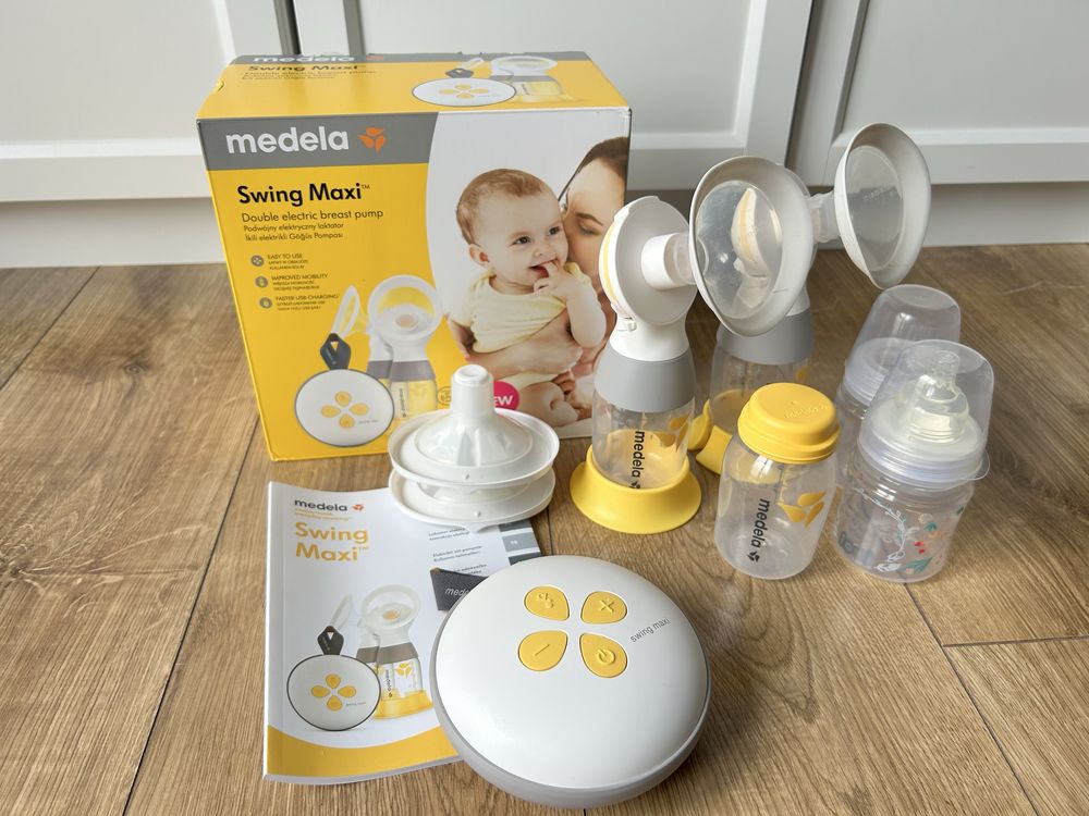 Medela laktator elektryczy podwójny plus gorset medela