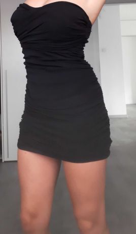Sukienka mała czarna rozmiar S/M