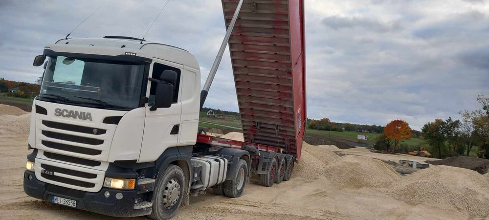 Koparka Piasek wykopy,rozbiórki,sprz. kruszyw, transport
