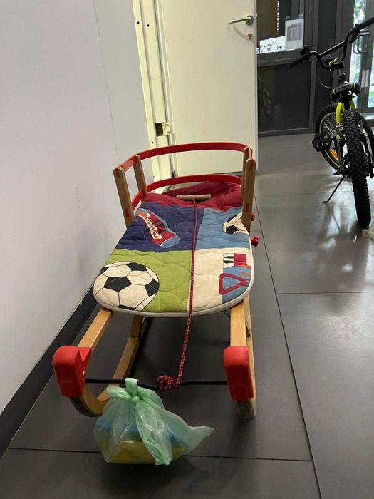 Санки дитячі, дерев'яні Spolnota Tatra v2