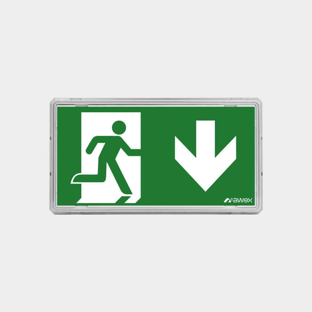 Oprawa awaryjna EXIT S  ETS/1W/E/1/SE/PT/WH